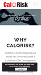 Mobile Screenshot of calqrisk.com